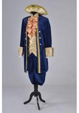 Deluxe Men's 18th Century Masked Ball Costume Size XL