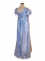Ladies Long White Satin Over The Elbow Opera Gloves