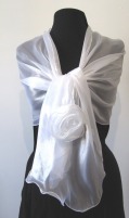 Ladies Long White Satin Over The Elbow Opera Gloves