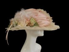 Ladies Deluxe Edwardian Downton Titanic Hat Image