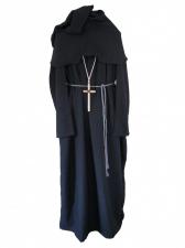 Mens' Vicar Priest Medieval Monk Costume Image