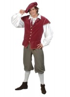 Men's Medieval White Tights