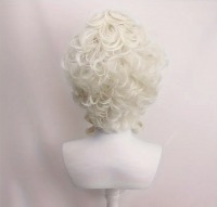 Ladies White Marie Antoinette Masked Ball Pompadour Georgian Wig