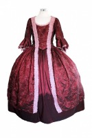 Ladies White Marie Antoinette Masked Ball Pompadour Georgian Wig