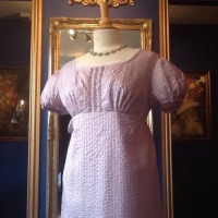 Ladies Jane Austen Regency Straw Poke Bonnet