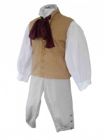 Men's Georgian Regency Edwardian Victorian White Gloves Size Large