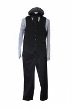 Men's Poor Victorian Chimney Sweep Oliver Peaky Blinder Costume Size M