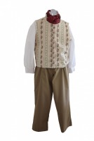 Men's Georgian Regency Edwardian Victorian White Gloves Size X Large