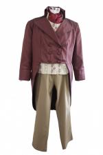 Deluxe Men's Regency Mr. Darcy Victorian Costume Size XL Image