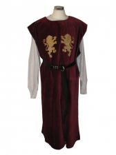 Men's Medieval Lionhearted Knight Costume Size L XL