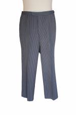 Men's Victorian Edwardian Pinstriped Morning Suit Trousers W34 L31