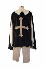 Men's Medieval Cavalier Musketeer Costume Size M 