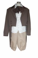 Men's Deluxe Regency Mr. Darcy Victorian Costume Size L XL