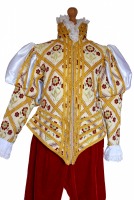 Men's Medieval White Tights