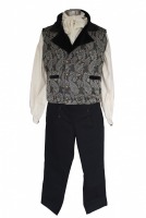 Men's Georgian Regency Edwardian Victorian White Gloves Size X Large