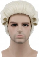Boy's Deluxe Masked Ball Georgian Wig