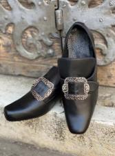 Men's 18th Century Georgian Masked Ball Shoes Size 40