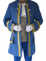 Men's Deluxe Masked Ball Georgian Wig