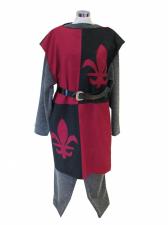 Mens Medieval Knight Fancy Dress Costume Image