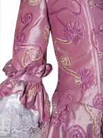 Ladies Pink Lacy Handmade Regency Parasol 