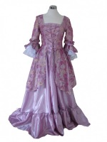 Ladies White Medieval Victorian Three Hooped Underskirt